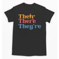 English Teacher Their There Theyre Grammar Men Women Unisex T-Shirt, English Teacher Gifts, trending gift English Teacher Their There Theyre Grammar Men Women Unisex T-Shirt, English Teacher Gifts, trending gift