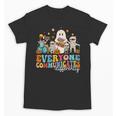 Everyone Communicates Differently Halloween SLP Sped Teacher Unisex T-Shirt, trending gift Everyone Communicates Differently Halloween SLP Sped Teacher Unisex T-Shirt, trending gift