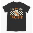 Fab Boo Lous Teacher Retro Ghost Spooky Halloween Costume Unisex T-Shirt, trending gift