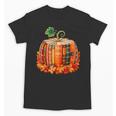 Fall Book Autumn Reading Teacher Halloween Pumpkin Season Unisex T-Shirt, trending gift