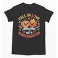 Fall In Love With Kindergarten Autumn Kindergarten Teacher Unisex T-Shirt, trending gift Fall In Love With Kindergarten Autumn Kindergarten Teacher Unisex T-Shirt, trending gift