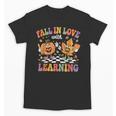Fall In Love With Learning Autumn Fall Season Teacher Unisex T-Shirt, trending gift Fall In Love With Learning Autumn Fall Season Teacher Unisex T-Shirt, trending gift