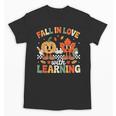 Fall In Love With Learning Shirt Autumn Thanksgiving Teacher Unisex T-Shirt, trending gift Fall In Love With Learning Shirt Autumn Thanksgiving Teacher Unisex T-Shirt, trending gift