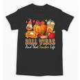 Fall Vibes Costume Teacher Thanksgiving Leopard Gnome Unisex T-Shirt, trending gift Fall Vibes Costume Teacher Thanksgiving Leopard Gnome Unisex T-Shirt, trending gift