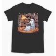 Ghost Book Reading Halloween Books Lover Teacher Unisex T-Shirt, trending gift Ghost Book Reading Halloween Books Lover Teacher Unisex T-Shirt, trending gift