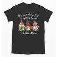 Gnome It's Fine I'm Fine Everything Is Fine Teacher Xmas Unisex T-Shirt, trending gift Gnome It's Fine I'm Fine Everything Is Fine Teacher Xmas Unisex T-Shirt, trending gift
