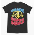 Grade 4 Super Squad Superhero Teacher Team Unisex T-Shirt, Super Teacher Gifts, trending gift