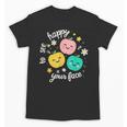 Groovy Happy To See Your Face Teacher School Appreciation Unisex T-Shirt, Groovy Teacher Gifts, trending gift Groovy Happy To See Your Face Teacher School Appreciation Unisex T-Shirt, Groovy Teacher Gifts, trending gift