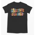 Groovy Substitute Teacher Retro Teacher Back To School Unisex T-Shirt, Groovy Teacher Gifts, trending gift Groovy Substitute Teacher Retro Teacher Back To School Unisex T-Shirt, Groovy Teacher Gifts, trending gift