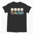 Groovy Teacher Cute Daisy Flower Retro Back To School Unisex T-Shirt, Groovy Teacher Gifts, trending gift