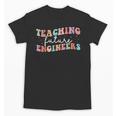 Groovy Teaching Future Engineers Teacher Engineering School Men Women Unisex T-Shirt, Future Teacher Gifts, Groovy Teacher Gifts, trending gift