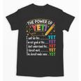 Growth Mindset Teacher Power Of Yet Inspirational Unisex T-Shirt, trending gift