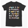 Halloween Alphabet ABCs Learning Kindergarten Teacher Men Women Kids Unisex T-Shirt, trending gift Halloween Alphabet ABCs Learning Kindergarten Teacher Men Women Kids Unisex T-Shirt, trending gift