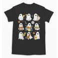 Halloween Ghost Music Teacher Playing Instruments Unisex T-Shirt, trending gift Halloween Ghost Music Teacher Playing Instruments Unisex T-Shirt, trending gift