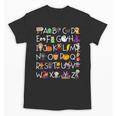 Halloween Nursery Teacher Shirt Halloween Alphabet Unisex T-Shirt, trending gift