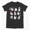 Halloween PE Teacher Ghost Playing Soccer Football Baseball Unisex T-Shirt, Pe Teacher Gifts, trending gift Halloween PE Teacher Ghost Playing Soccer Football Baseball Unisex T-Shirt, Pe Teacher Gifts, trending gift