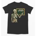 Halloween Skeleton 67 Meme Square Root 4489 Math Teacher Unisex T-Shirt, trending gift