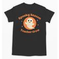 Halloween Teacher Crew Spooky Season Retro Ghost Unisex T-Shirt, trending gift Halloween Teacher Crew Spooky Season Retro Ghost Unisex T-Shirt, trending gift
