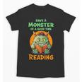 Halloween Teacher Librarian Monster Reading Books Men Women Kids Unisex T-Shirt, trending gift