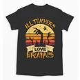 Halloween Teacher Shirt All Teachers Love Brains Halloween Men Women Unisex T-Shirt, trending gift
