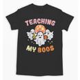 Halloween Teacher Teaching My Boos Costume Teacher Men Women Unisex T-Shirt, trending gift Halloween Teacher Teaching My Boos Costume Teacher Men Women Unisex T-Shirt, trending gift