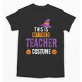 Halloween Teachers This Is My Tired Teacher Costume Unisex T-Shirt, trending gift