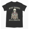 Halloween Weird Teachers Build Character Costume Men Women Unisex T-Shirt, trending gift