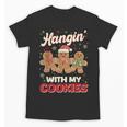 Hangin With My Cookies Gingerbread Man Xmas Teacher Unisex T-Shirt, trending gift