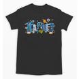 Hanukkah Leopard Plaid Teacher Chanukah Jewish Women Men Unisex T-Shirt, trending gift
