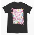 Happy Dot Day Bow Coquette For Teacher Girls Unisex T-Shirt, trending gift Happy Dot Day Bow Coquette For Teacher Girls Unisex T-Shirt, trending gift