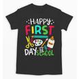 Happy First Day Of School Teacher Back To School Student Unisex T-Shirt, trending gift Happy First Day Of School Teacher Back To School Student Unisex T-Shirt, trending gift