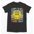 Happy To See Your Face Hippie Smile Back To School Teachers Unisex T-Shirt, trending gift Happy To See Your Face Hippie Smile Back To School Teachers Unisex T-Shirt, trending gift