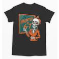 Haunted By 6-7 Six Seven 67 Math Teacher Halloween Skeleton Unisex T-Shirt, trending gift Haunted By 6-7 Six Seven 67 Math Teacher Halloween Skeleton Unisex T-Shirt, trending gift