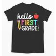 Hello First Grade Team 1st Grade Back To School Teacher Kids Unisex T-Shirt, First Grade Teacher Gifts, trending gift Hello First Grade Team 1st Grade Back To School Teacher Kids Unisex T-Shirt, First Grade Teacher Gifts, trending gift