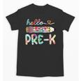 Hello Pre-K Pencil Teacher Student Tie Dye Unisex T-Shirt, trending gift Hello Pre-K Pencil Teacher Student Tie Dye Unisex T-Shirt, trending gift