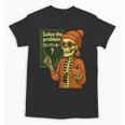 HUGvyn Halloween Skeleton Six Seven 67 Meme PEMDAS Teacher Unisex T-Shirt, trending gift