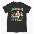 Inclusion Isn't Scary SLP Halloween Sped Teacher Therapy Unisex T-Shirt, trending gift
