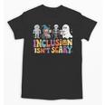 Inclusion Isn't Scary SLP Halloween Sped Teacher Unisex T-Shirt, trending gift Inclusion Isn't Scary SLP Halloween Sped Teacher Unisex T-Shirt, trending gift
