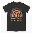 Infant Teacher Leopard Boho Rainbow Appreciation Unisex T-Shirt, trending gift Infant Teacher Leopard Boho Rainbow Appreciation Unisex T-Shirt, trending gift