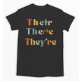 Their There They'Re English Teacher Gramma Police Joke Unisex T-Shirt, English Teacher Gifts, trending gift