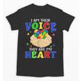 I Am Their Voice They Are My Heart Autism Awareness Teacher Unisex T-Shirt, trending gift I Am Their Voice They Are My Heart Autism Awareness Teacher Unisex T-Shirt, trending gift