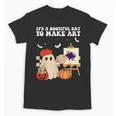 It's A Bootiful Day To Make Art Groovy Art Teacher Halloween Unisex T-Shirt, Groovy Teacher Gifts, trending gift It's A Bootiful Day To Make Art Groovy Art Teacher Halloween Unisex T-Shirt, Groovy Teacher Gifts, trending gift