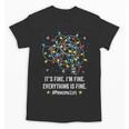 It's Fine I'm Fine Christmas Light Principal Teacher Xmas Men Women Unisex T-Shirt, trending gift It's Fine I'm Fine Christmas Light Principal Teacher Xmas Men Women Unisex T-Shirt, trending gift