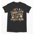 Its A Good Day To Teach Tiny Musicians Music Teacher Flower Unisex T-Shirt, trending gift Its A Good Day To Teach Tiny Musicians Music Teacher Flower Unisex T-Shirt, trending gift