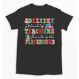Jolliest Bunch Of Teachers This Side Of The Playground X-Mas Unisex T-Shirt, trending gift