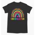 Kindergarten Rainbow Girls Boys Teacher First Day Of School Unisex T-Shirt, trending gift Kindergarten Rainbow Girls Boys Teacher First Day Of School Unisex T-Shirt, trending gift