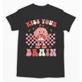 Kiss Your Brain Valentines Test Day Teacher Squad Kids Unisex T-Shirt, trending gift Kiss Your Brain Valentines Test Day Teacher Squad Kids Unisex T-Shirt, trending gift