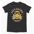Lets Learn Today Shirt Smile Face 4K Teacher Back To School Unisex T-Shirt, trending gift