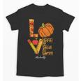 Leopard Pumpkin Love Teacher Life Thanksgiving Fall Women Unisex T-Shirt, trending gift Leopard Pumpkin Love Teacher Life Thanksgiving Fall Women Unisex T-Shirt, trending gift