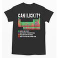 Can I Lick It Periodic Table Science Teacher Boy And Girls Unisex T-Shirt, Science Teacher Gifts, trending gift